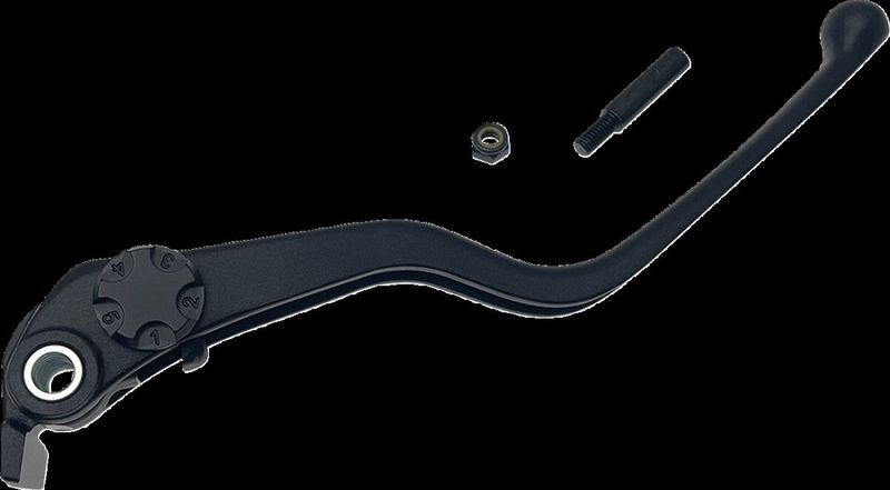Bromshandtag Drag Specialties bred svart Pan America 21-24