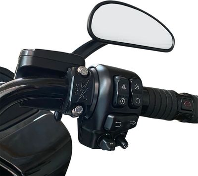 Klamrar Thrashin Supply Perch H-D 82-upp svart