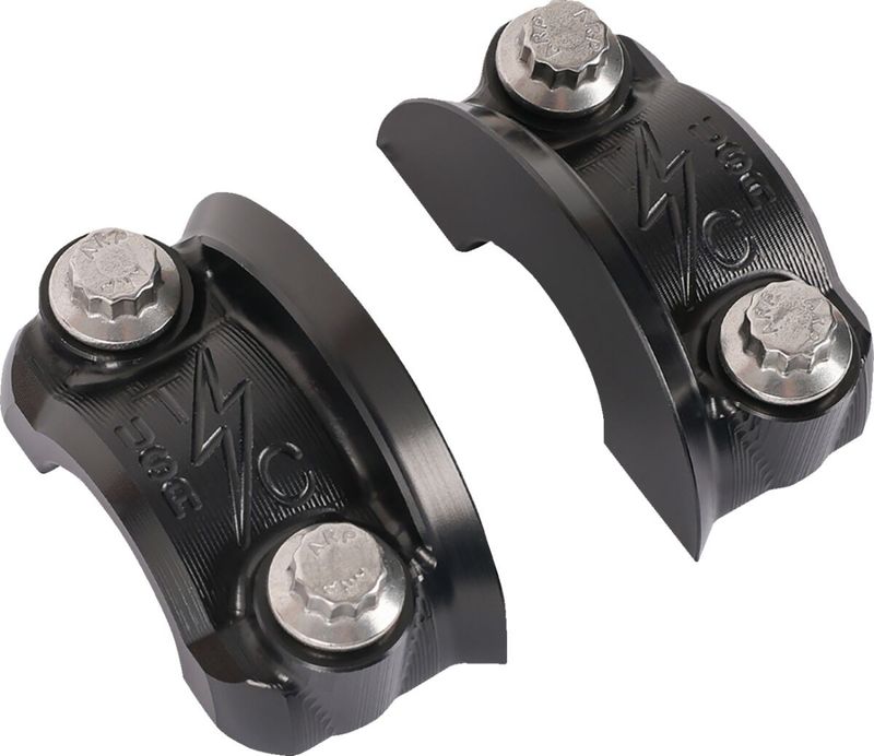 Klammer Thrashin Supply Speedway Perch svart H-D 82-upp