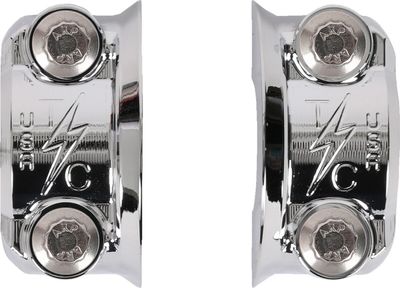 Klammer Thrashin Supply Speedway Perch krom H-D 82-upp