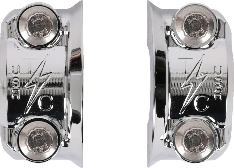 Klammer Thrashin Supply Speedway Perch krom H-D 82-upp
