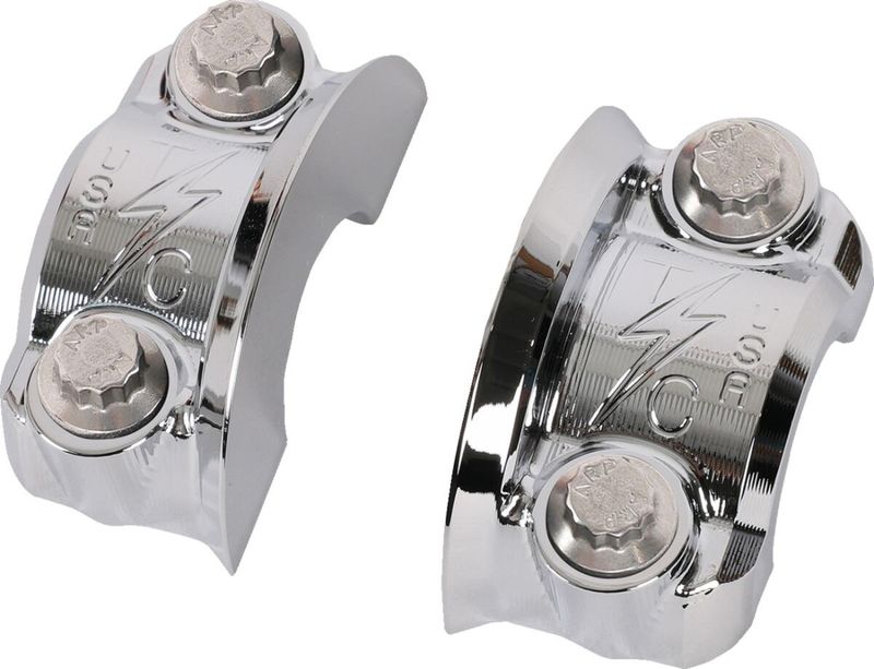 Klammer Thrashin Supply Speedway Perch krom H-D 82-upp