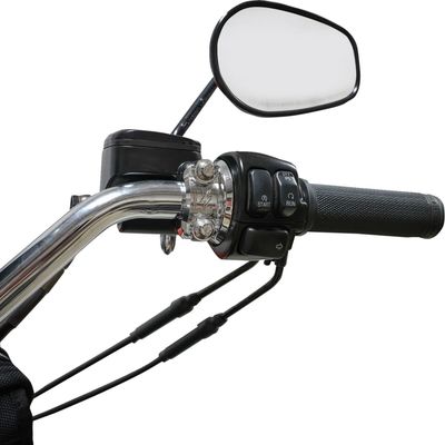Klammer Thrashin Supply Speedway Perch krom H-D 82-upp