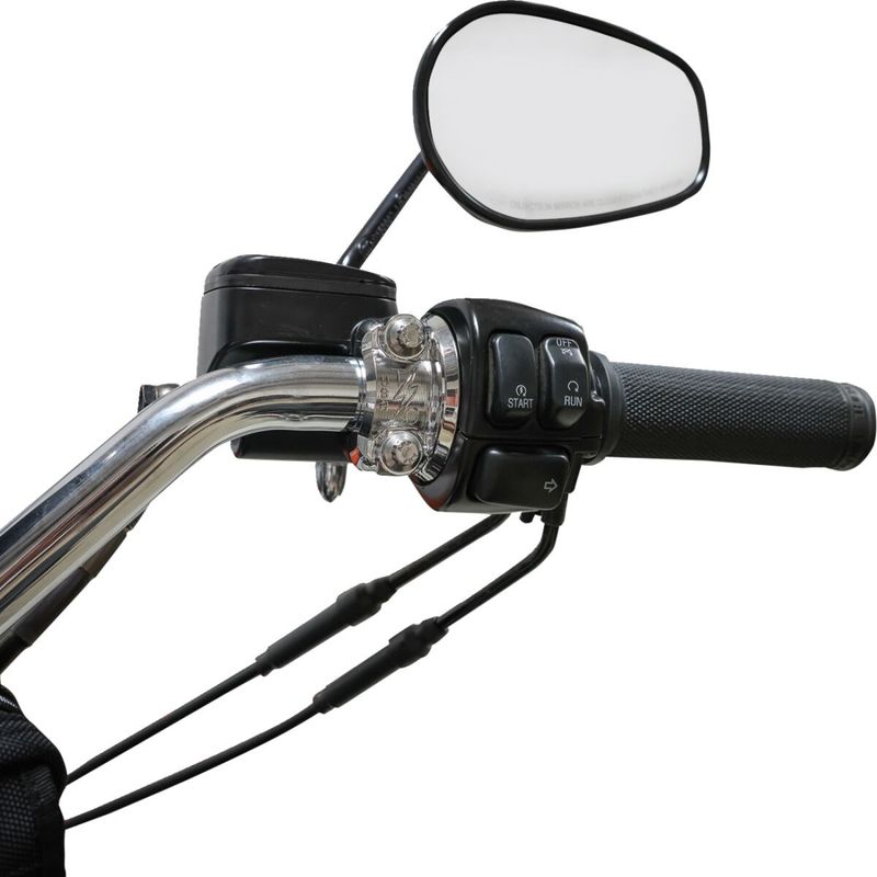 Klammer Thrashin Supply Speedway Perch krom H-D 82-upp