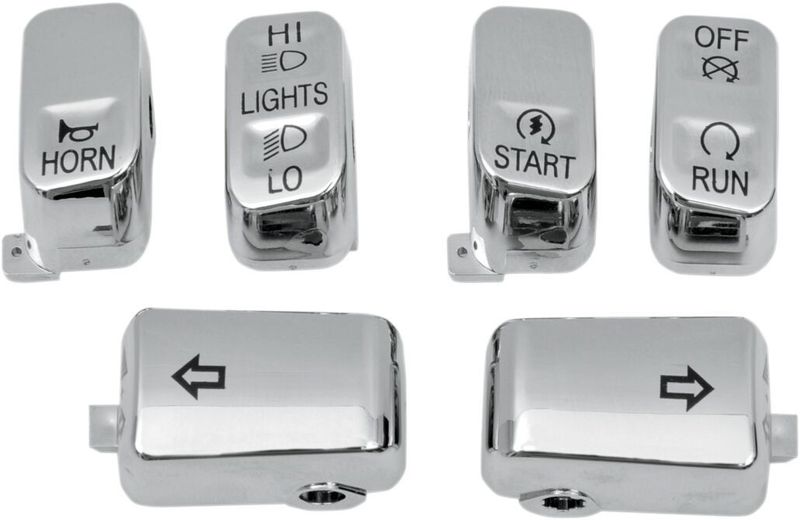Lock strömbrytare Drag Specialties Standard krom Touring 96-13