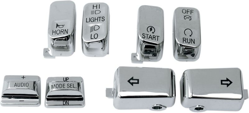 Lock strömbrytare Drag Specialties Audio krom Touring 96-13