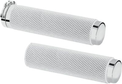 Handtag Pingel billet räfflad krom H-D 72-22