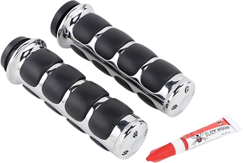 Handtag Kuryakyn ISO-Grips H-D 08-24 krom