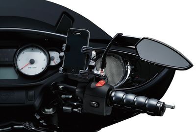 Handtag Kuryakyn ISO-Grips svart Honda 98-17, Suzuki 95-09