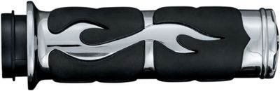 Handtag Kuryakyn ISO-Flame dubbel flame H-D 82-22