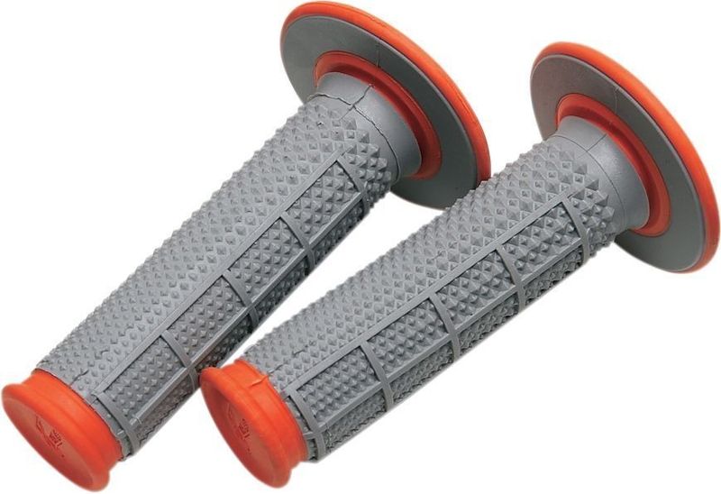 Handtag Renthal Dual-Compound koniska orange
