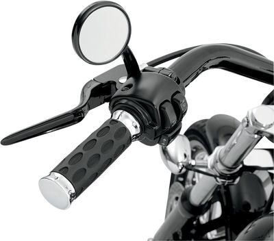 Handtag Drag Specialties Hotop gummi H-D 82-17 krom