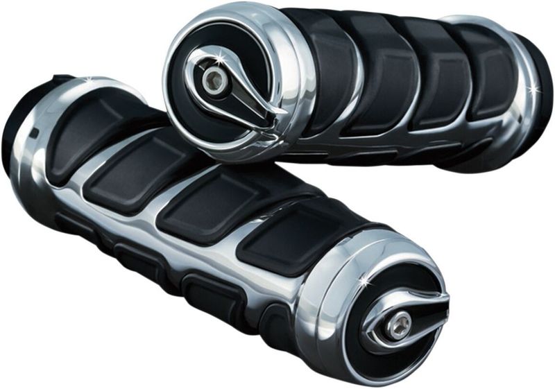 Handtag Kuryakyn Kinetic dubbel Sportster 18-22 krom