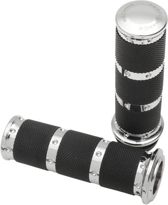 Handtag Performance Machine Contour XLS Renthal krom H-D 08-upp