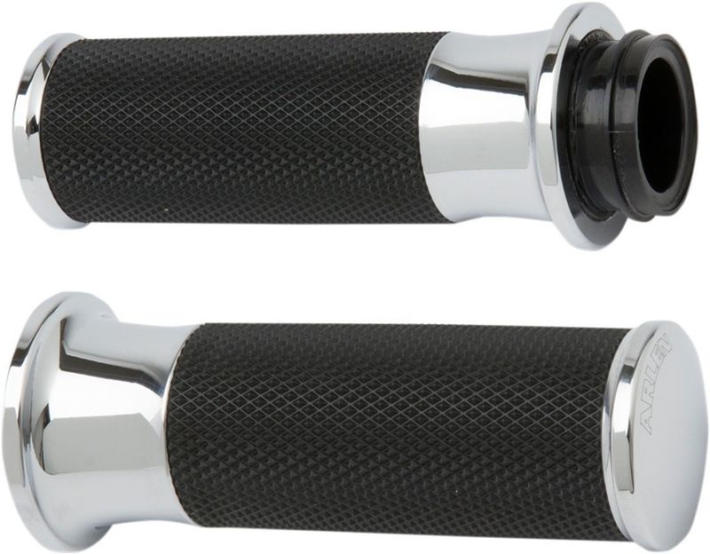 Handtag Arlen Ness Fusion billet slät 08-25 krom