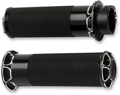 Handtag Arlen Ness Fusion billet svart 74-21