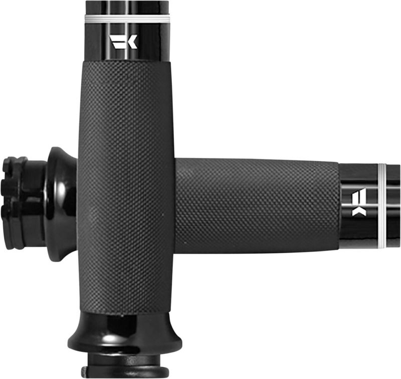 Handtag Khrome Werks Tracer Custom svart blå H-D 07-24