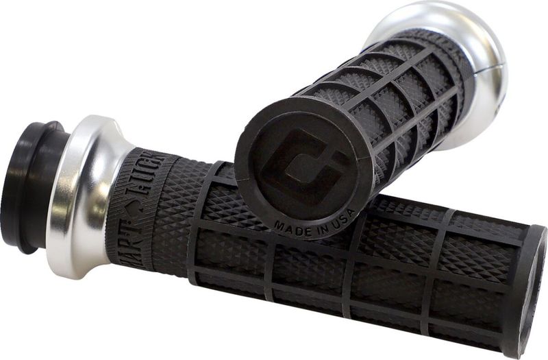 Handtag ODI Hart-Luck V-Twin svart silver H-D 08-24