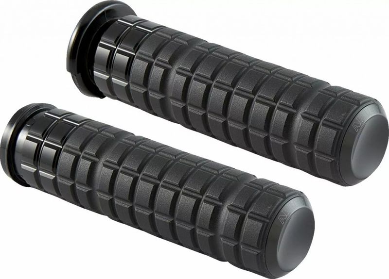 Handtag styre Arlen Ness SpeedLiner svart 74-22 (2-pack)