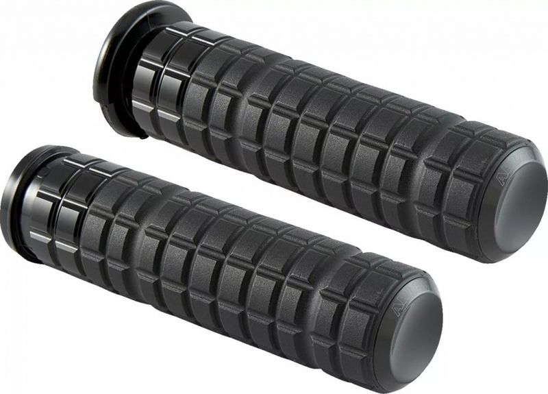 Handtag styre Arlen Ness SpeedLiner svart 08-25 (2-pack)