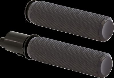 Handtag Arlen Ness All räfflad svart Gen 2 Touring, 25-26 Softail