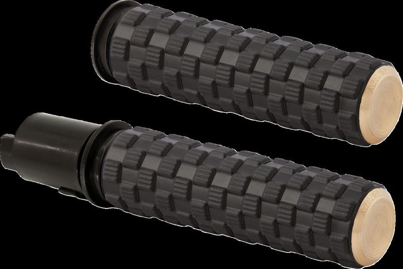 Handtag Arlen Ness Air Trax mässing Gen 2 FLT/ Touring, 25-26