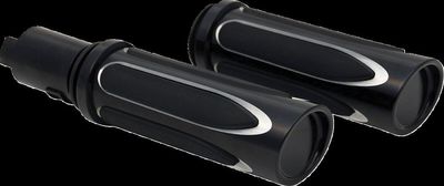 Handtag Arlen Ness Deep Gen 2 Touring, 25-26 Softail svart