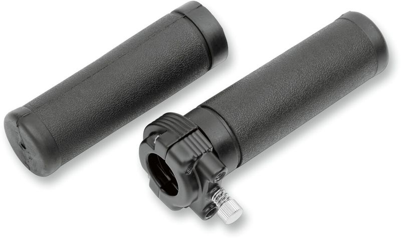 Gashandtag Drag Specialties svart H-D 82-95