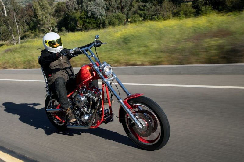 Gashandtag Biltwell 1" enkel polerad
