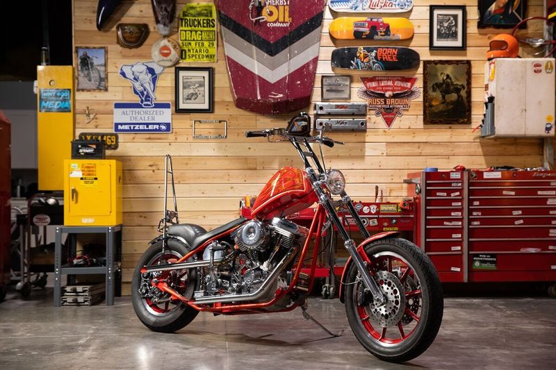 Gashandtag Biltwell 1" enkel polerad