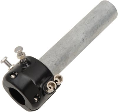 Styre gashandtag Emgo 7/8" 22mm universal svart