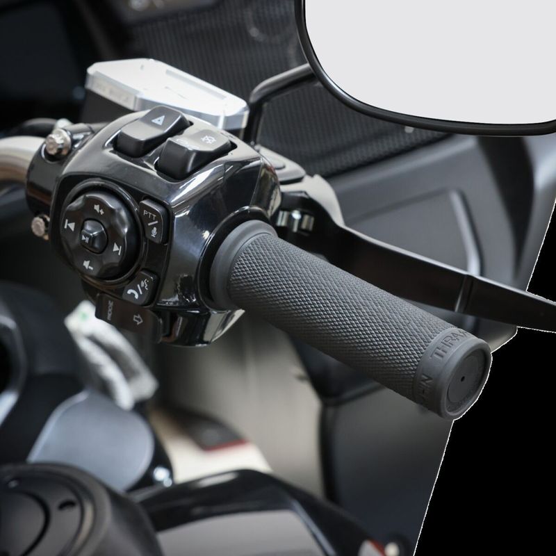 Gasrulle Thrashin Supply räfflad Touring 23-upp, Softail 24-upp