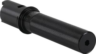 Gasrulle Thrashin Supply räfflad svart Touring 23-upp, Softail 24-upp