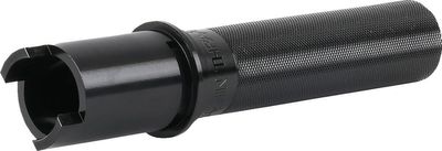 Gasrulle Thrashin Supply räfflad svart Touring 23-upp, Softail 24-upp