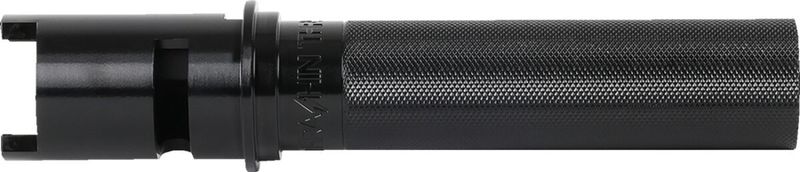 Gasrulle Thrashin Supply räfflad svart Touring 23-upp, Softail 24-upp