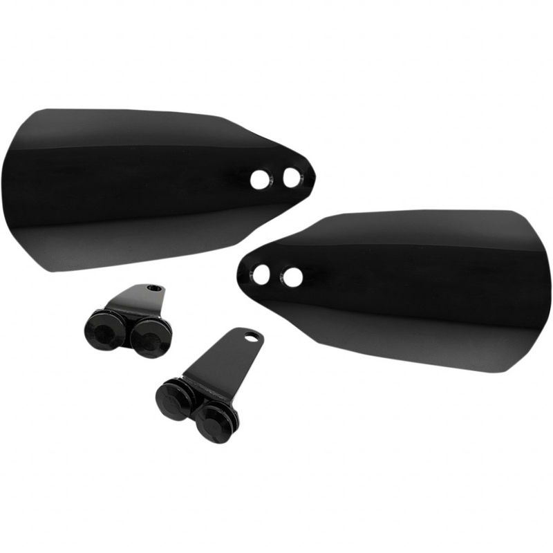 Handskydd Memphis Shades svart Touring 08-24, Softail 22-24