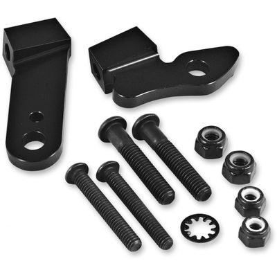 Fästsats handskydd Powermadd Star Series aluminium svart