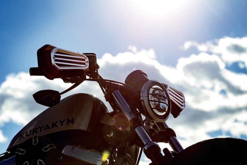 Handskydd Kuryakyn Dillinger stl XL Sportster 04-22 KUR6708