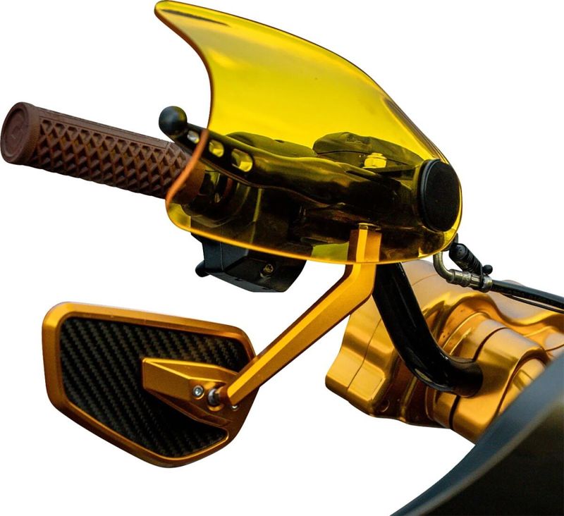 Handskydd Klock Werks Hydraulic gul