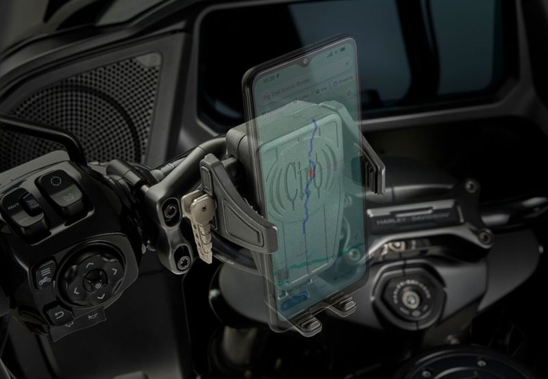 Mobilhållare Ciro Gen 2 Cybercharger Offset Perch svart