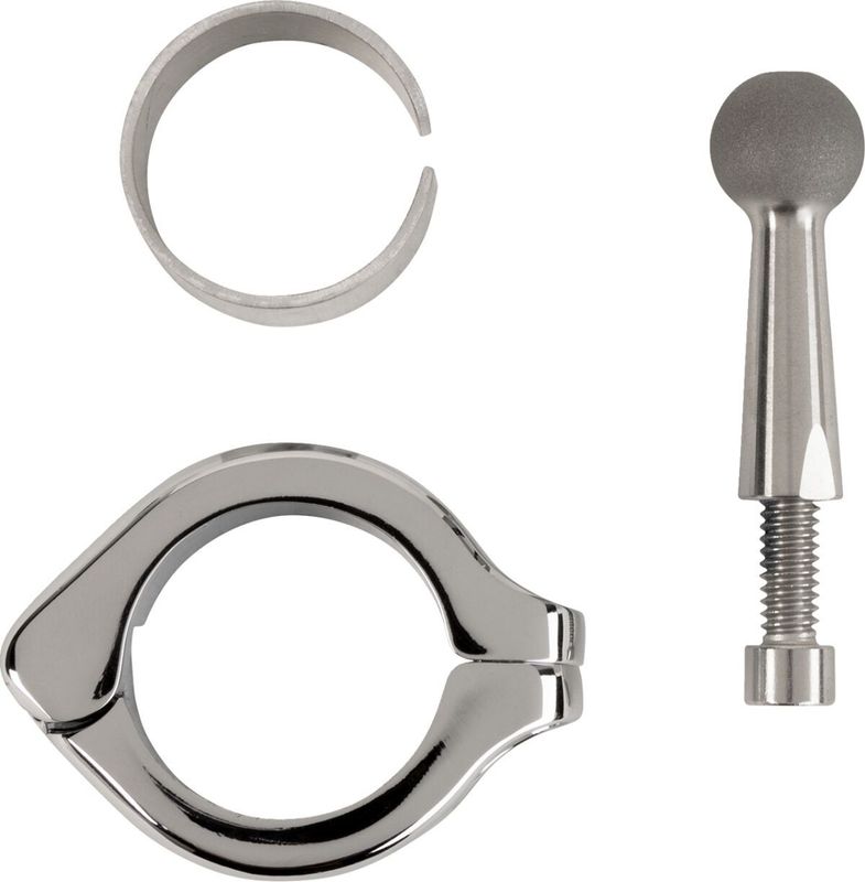 Mugghållare Ciro Gen 2 styrfäste 1-1/8"/1-1/4" krom