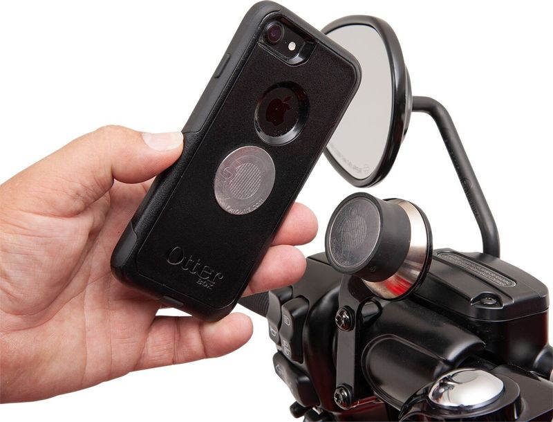 Fäste Klock Werks Device Harleydavidson svart H-D 96-upp