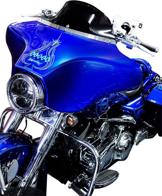 Fäste Klock Werks Device Harleydavidson svart H-D 96-upp