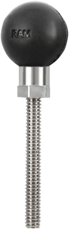 Adapter RAM Mounts Ball Base B-Size aluminium svart