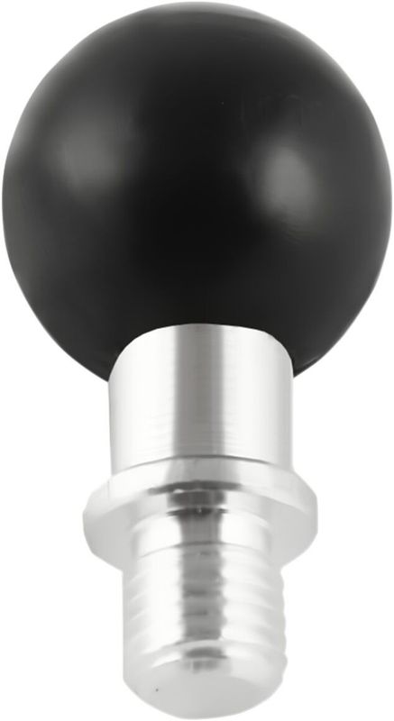 Fäste RAM Mounts Male-Thread Base Ball 1.5PTCH 1" aluminium gummi svart natur