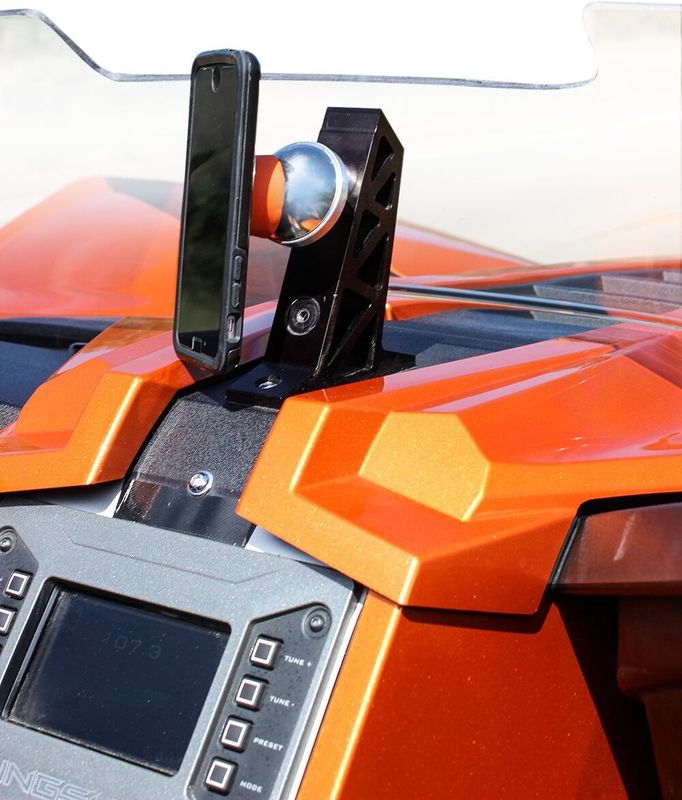 Fäste Klock Werks Device svart Polaris SL / SL LE 15-23