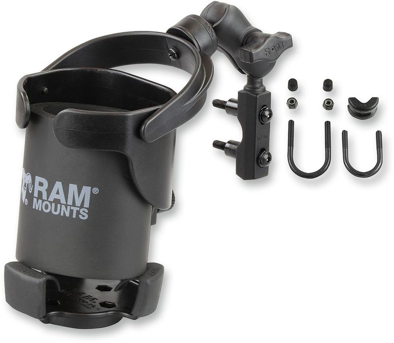Mugghållare RAM Mounts Level Cup XL svart