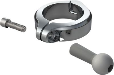 Klammer Ciro 15 W/ball aluminium krom