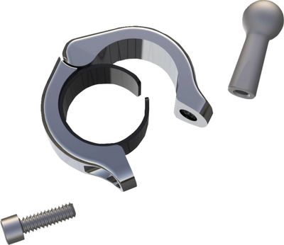 Klammer Ciro 1.125/1.25 aluminium krom