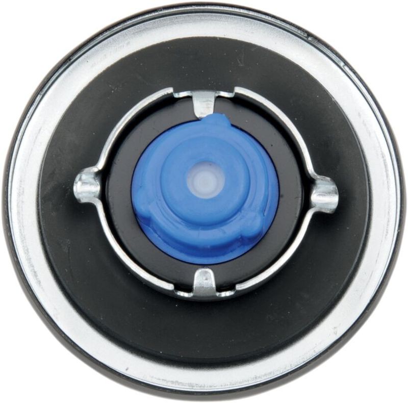 Tanklock Drag Specialties Original-Style Vented svart H-D 72-82